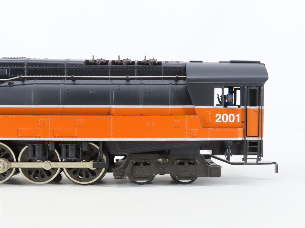 O Gauge 3-Rail K-Line K3685-2000 TCA GS-4 4-8-4 Steam Locomotive #2001