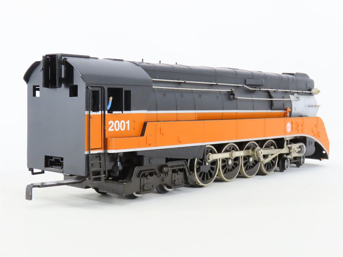 O Gauge 3-Rail K-Line K3685-2000 TCA GS-4 4-8-4 Steam Locomotive #2001