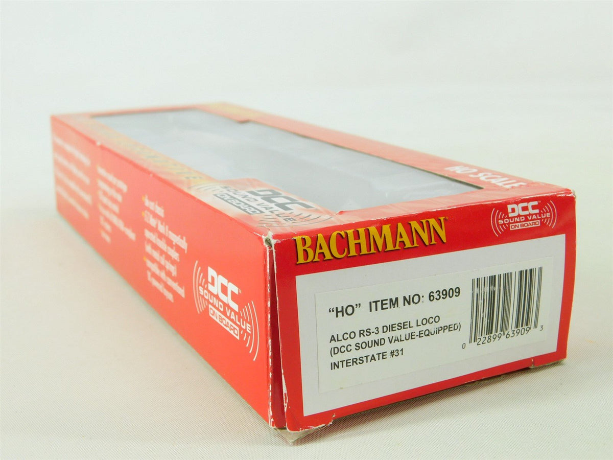 HO Scale Bachmann 63909 INT Interstate ALCO RS-3 Diesel #31 w/DCC &amp; Sound