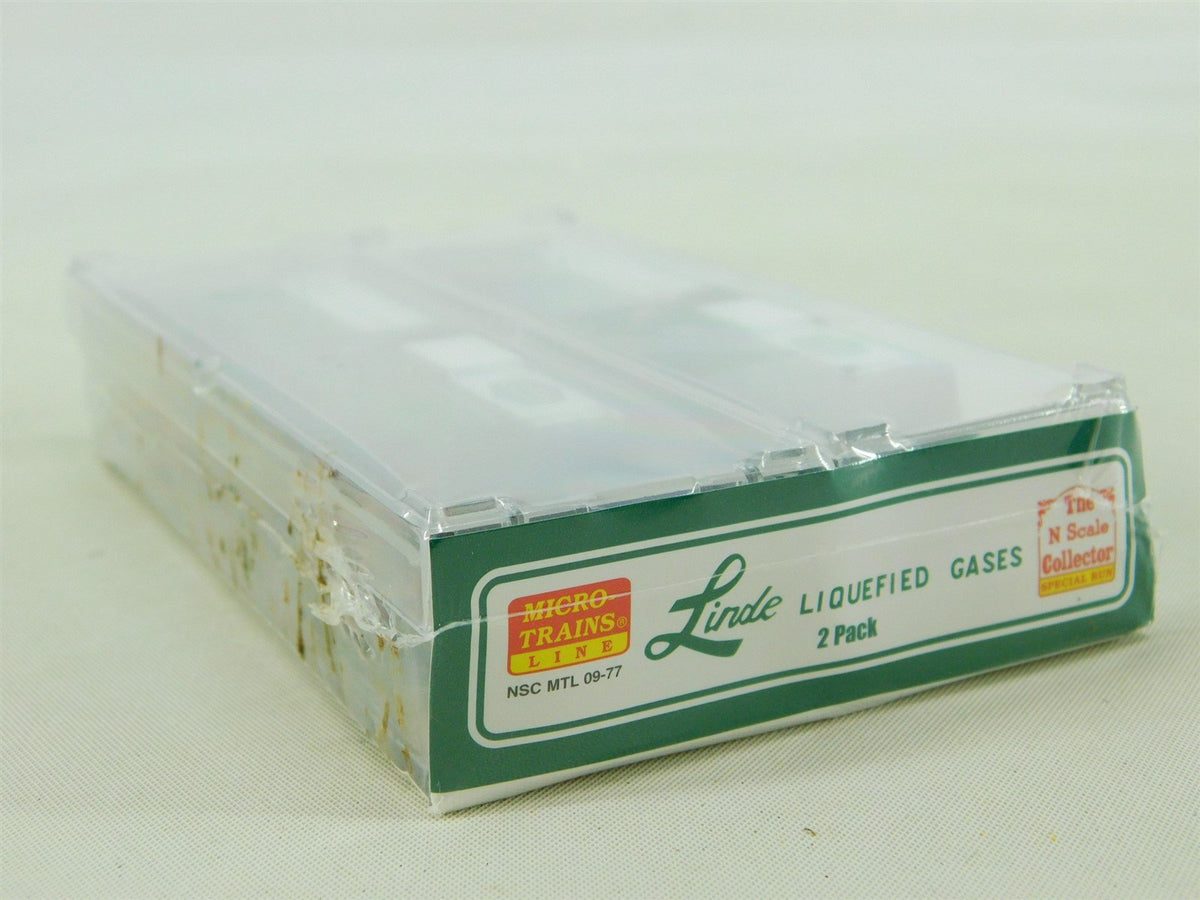 N Scale Micro-Trains MTL NSE 09-77 Linde Union Gasses Box/Tank 2-Car Set SEALED