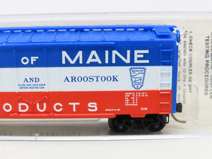 N Scale Micro-Trains MTL 21020 BAR State of Maine 40' Single Door Box Car #2231