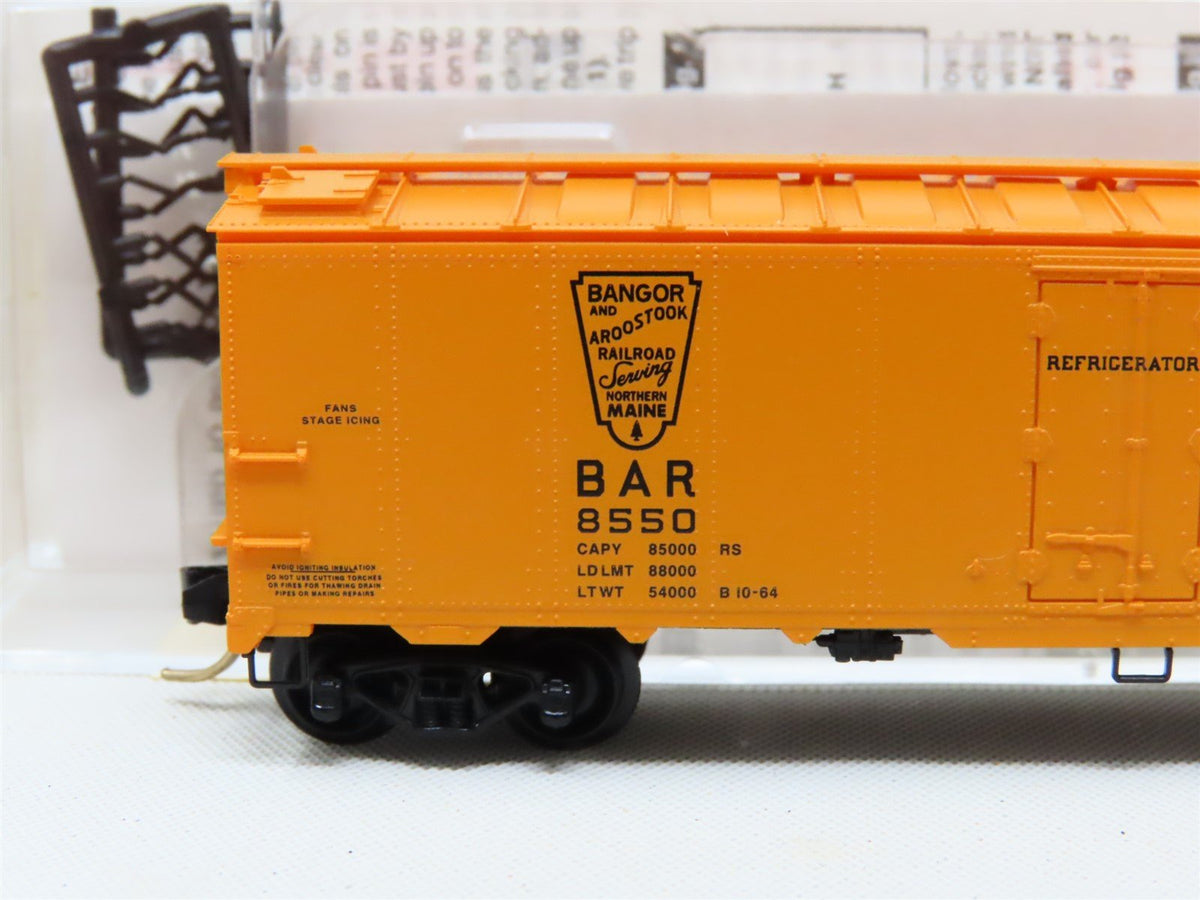 N Scale Micro-Trains MTL 59020 BAR Bangor &amp; Aroostook 40&#39; Steel Ice Reefer #8550