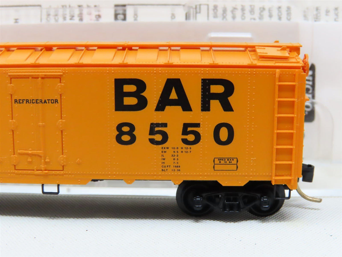 N Scale Micro-Trains MTL 59020 BAR Bangor &amp; Aroostook 40&#39; Steel Ice Reefer #8550