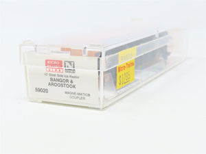 N Scale Micro-Trains MTL 59020 BAR Bangor & Aroostook 40' Steel Ice Reefer #8550