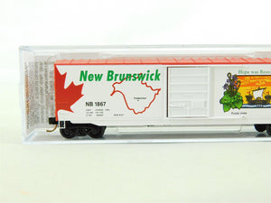 N Scale Micro-Trains MTL 07700158 NB New Brunswick 40' Boxcar #1867