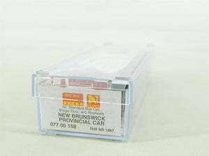 N Scale Micro-Trains MTL 07700158 NB New Brunswick 40' Boxcar #1867