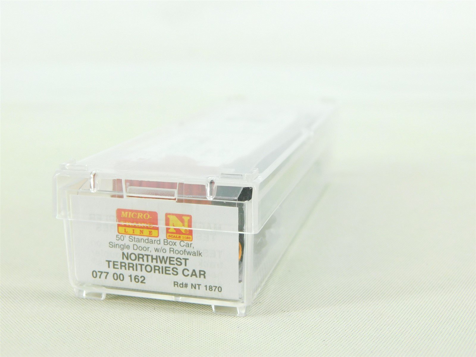N Scale Micro-Trains MTL 07700162 NT Northwest Territories 40' Boxcar #1870