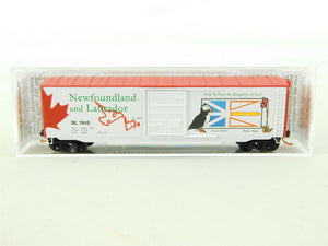 N Scale Micro-Trains MTL 07700163 NL Newfoundland & Labrador 40' Boxcar #1949