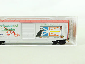 N Scale Micro-Trains MTL 07700163 NL Newfoundland & Labrador 40' Boxcar #1949