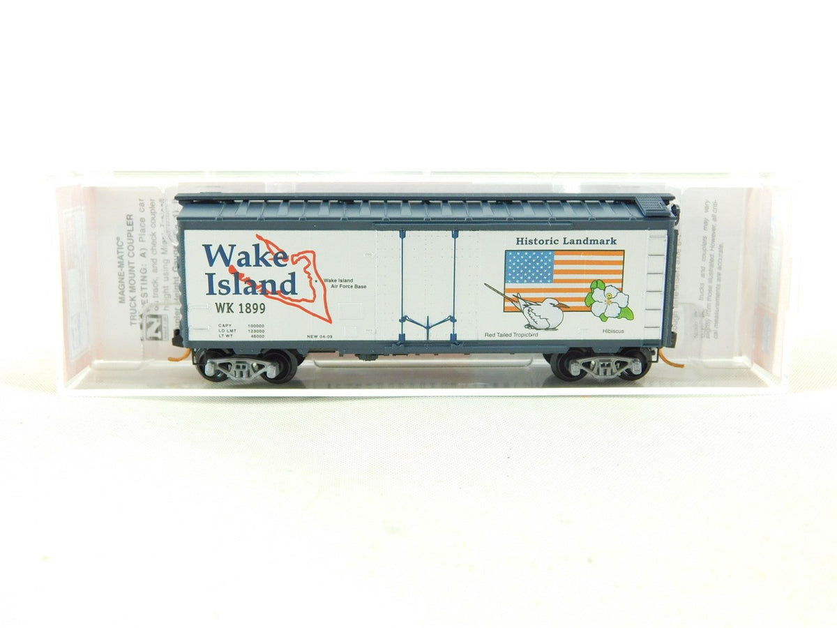 N Scale Micro-Trains MTL NSC 09-01 WK Wake Island 40&#39; Boxcar #1899