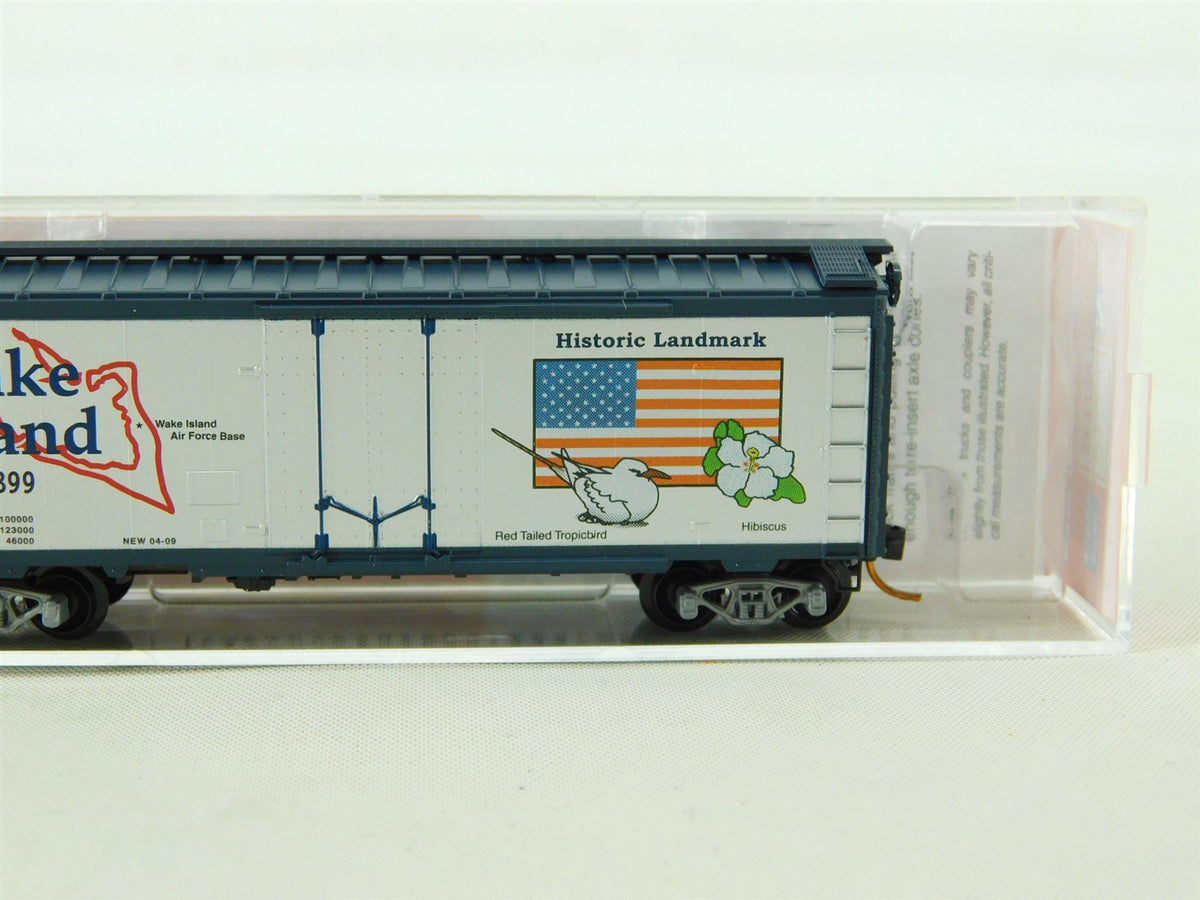 N Scale Micro-Trains MTL NSC 09-01 WK Wake Island 40&#39; Boxcar #1899