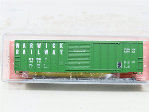 N Scale Roundhouse 8261 WRWK Warwick Railway Single Door Box Car #5055 Kit