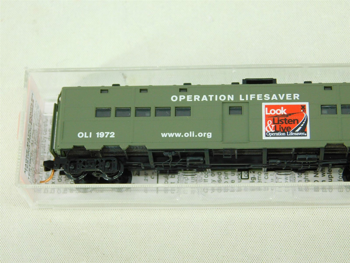 N Micro-Trains MTL NSC 05-01 OLI Operation Lifesaver 50&#39; Troop Kitchen Car #1972