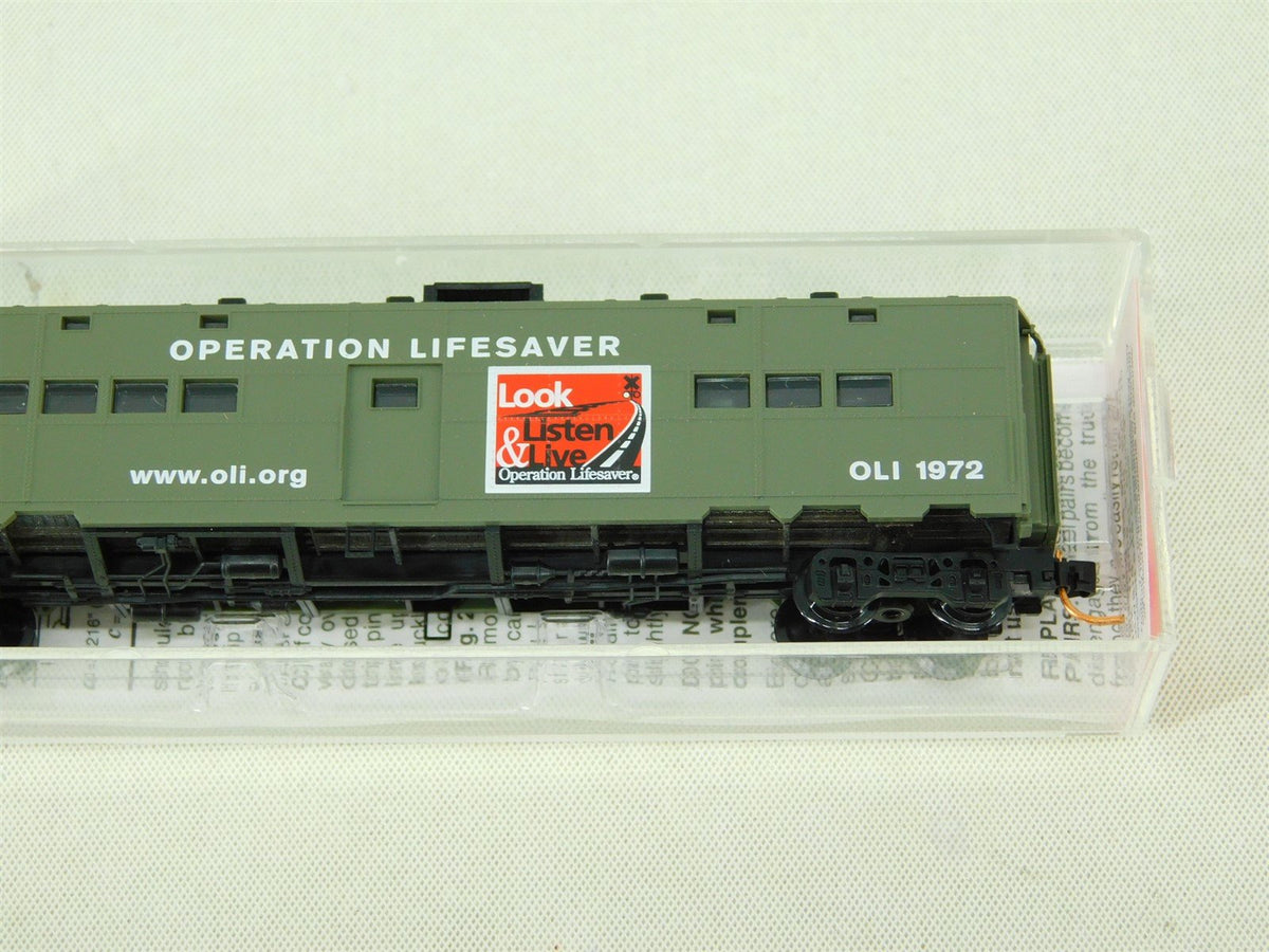 N Micro-Trains MTL NSC 05-01 OLI Operation Lifesaver 50&#39; Troop Kitchen Car #1972