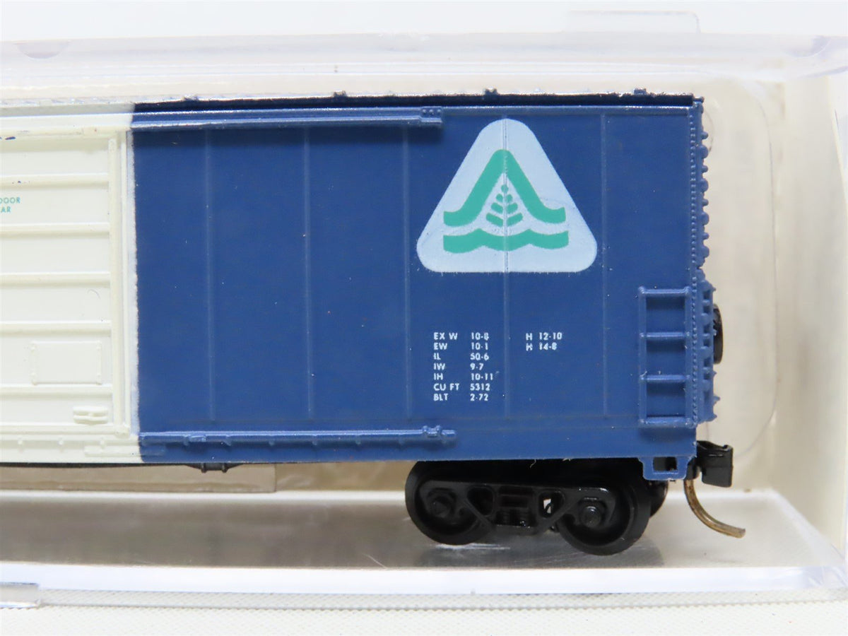 N Scale Life-Like 7731 BAR Bangor &amp; Aroostook 50&#39; Single Door Box Car #9125