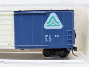 N Scale Life-Like 7731 BAR Bangor & Aroostook 50' Single Door Box Car #9125