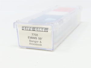 N Scale Life-Like 7731 BAR Bangor & Aroostook 50' Single Door Box Car #9125