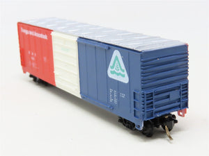 N Scale Life-Like 7731 BAR Bangor & Aroostook 50' Single Door Box Car #9125