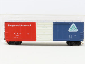 N Scale Life-Like 7731 BAR Bangor & Aroostook 50' Single Door Box Car #9125