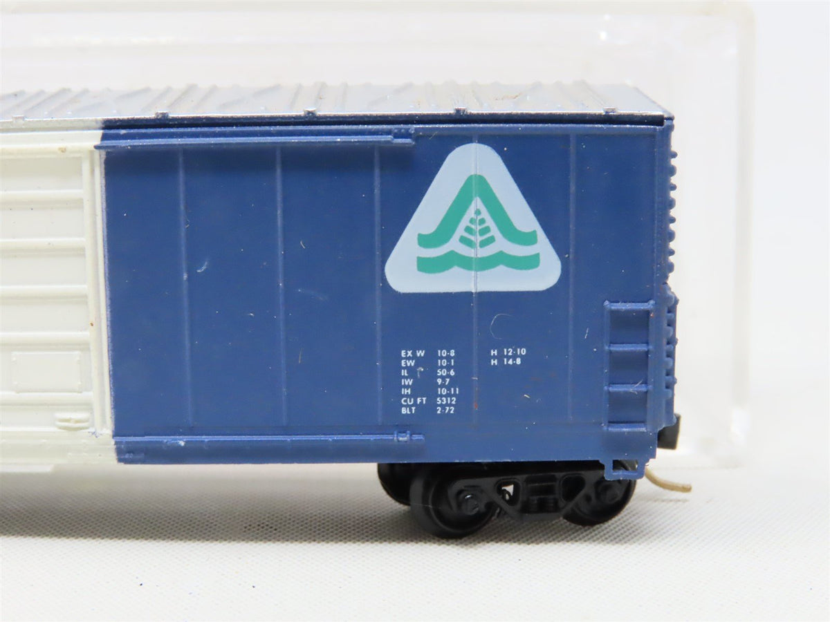 N Scale Life-Like 7731 BAR Bangor &amp; Aroostook 50&#39; Single Door Box Car #9125