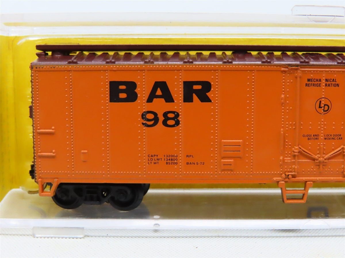 N Scale Atlas 3652 BAR Bangor &amp; Aroostook 50&#39; Mechanical Reefer #98