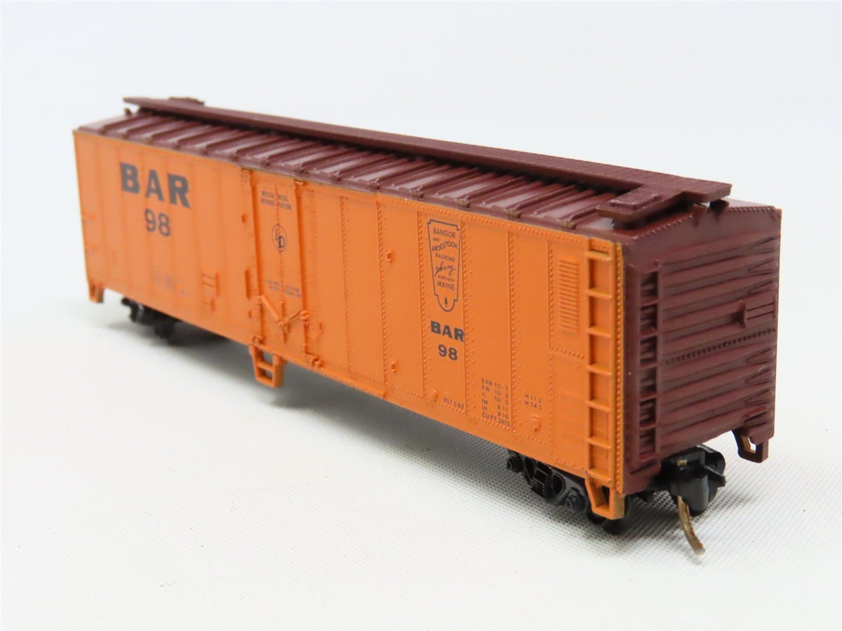 N Scale Atlas 3652 BAR Bangor &amp; Aroostook 50&#39; Mechanical Reefer #98