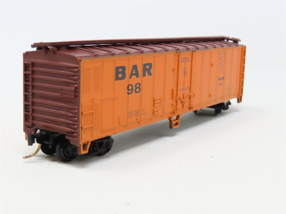 N Scale Atlas 3652 BAR Bangor &amp; Aroostook 50&#39; Mechanical Reefer #98