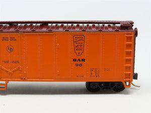 N Scale Atlas 3652 BAR Bangor & Aroostook 50' Mechanical Reefer #98