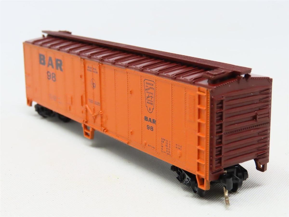 N Scale Atlas 3652 BAR Bangor &amp; Aroostook 50&#39; Mechanical Reefer #98