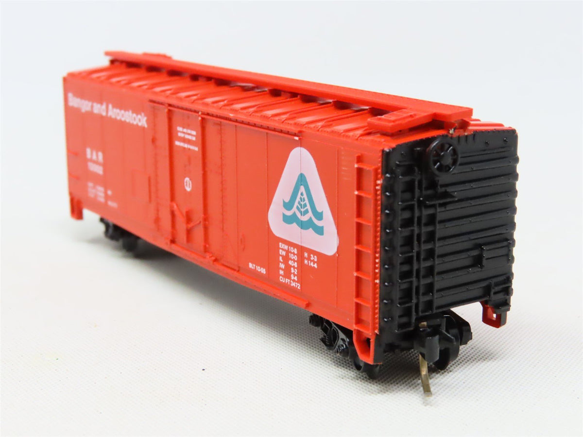 N Scale Atlas 3320 BAR Bangor &amp; Aroostook 40&#39; Plug Door Box Car #12002