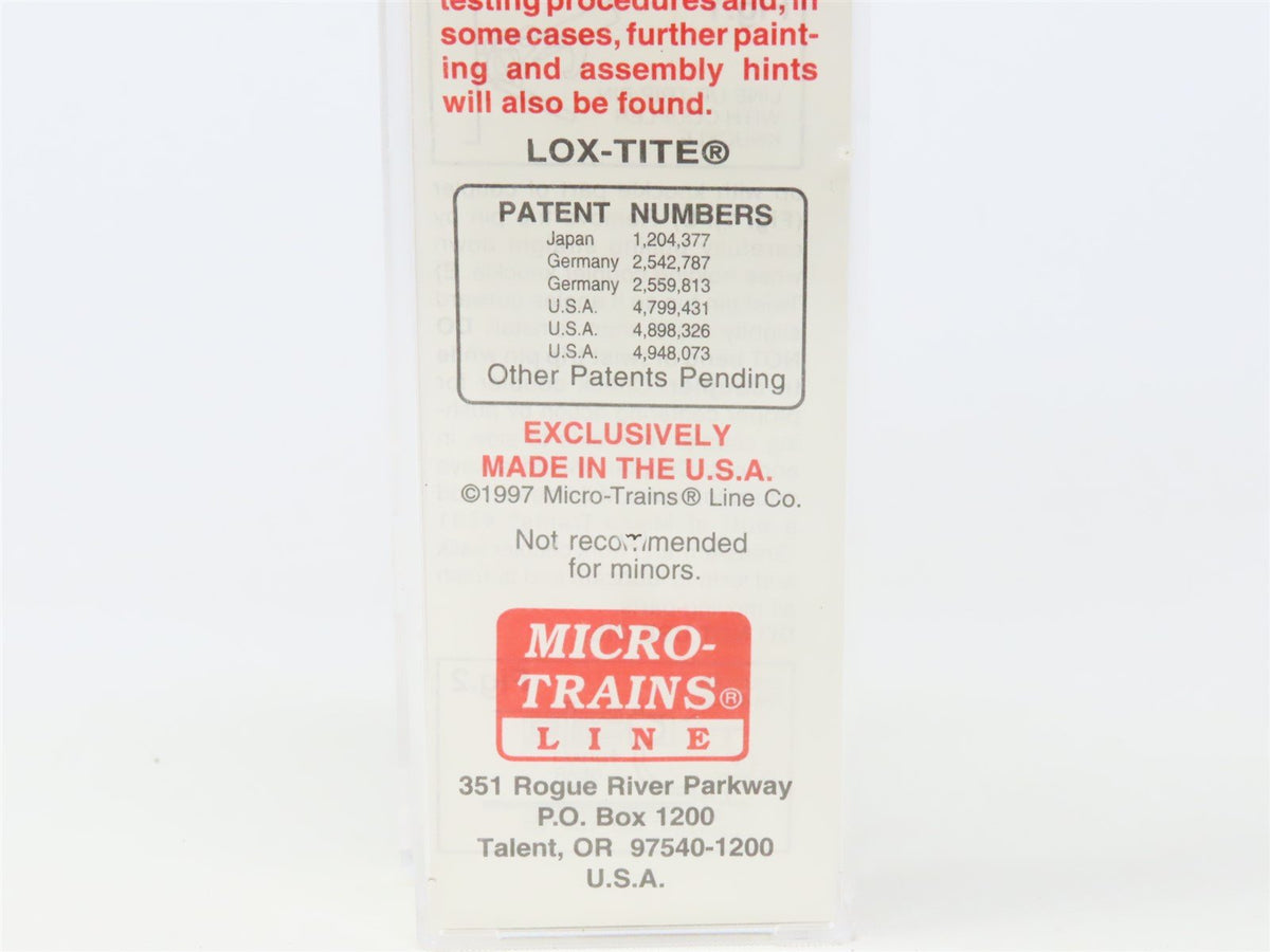 N Scale Micro-Trains MTL 53510 GBRX Domtar Gypsum 60&#39; 8&quot; Flat Car #9020