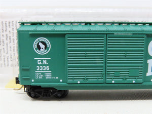 N Scale Micro-Trains MTL #23190 GN Great Northern 40' Double Door Box Car #3336