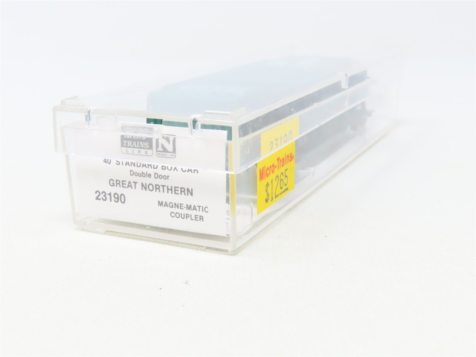 N Scale Micro-Trains MTL #23190 GN Great Northern 40' Double Door Box Car #3336