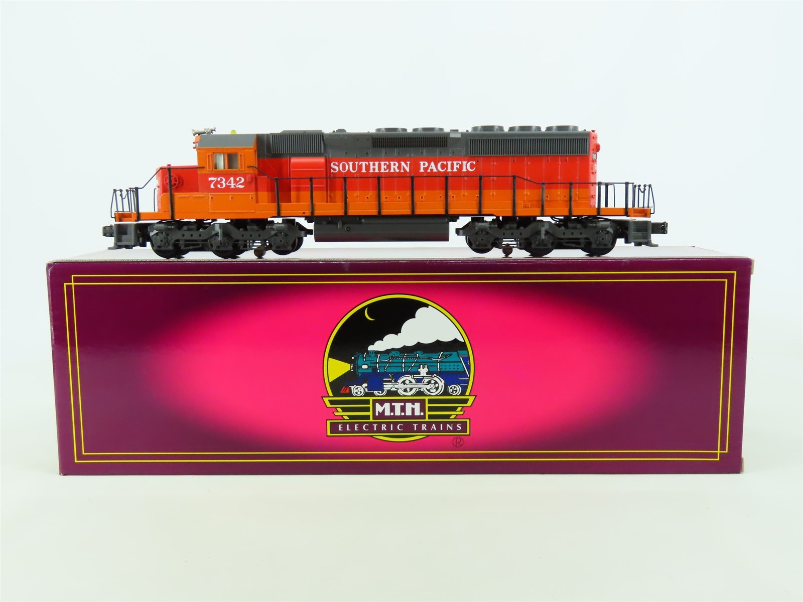 O Gauge 3-Rail MTH 20-2162-1 SP Southern Pacific SD40-2 Diesel Locomotive #7342