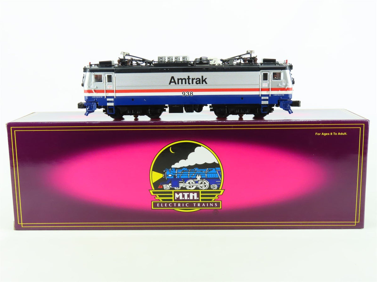 O Gauge 3-Rail MTH 20-5505-1 Amtrak AEM-7 Electric Locomotive #938