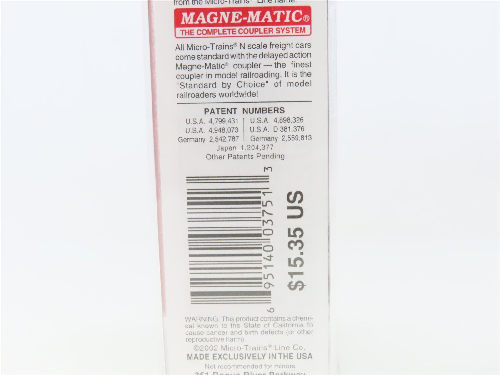 N Micro-Trains MTL 22020 GN Great Northern 40' Plug & Sliding Door Boxcar #11878
