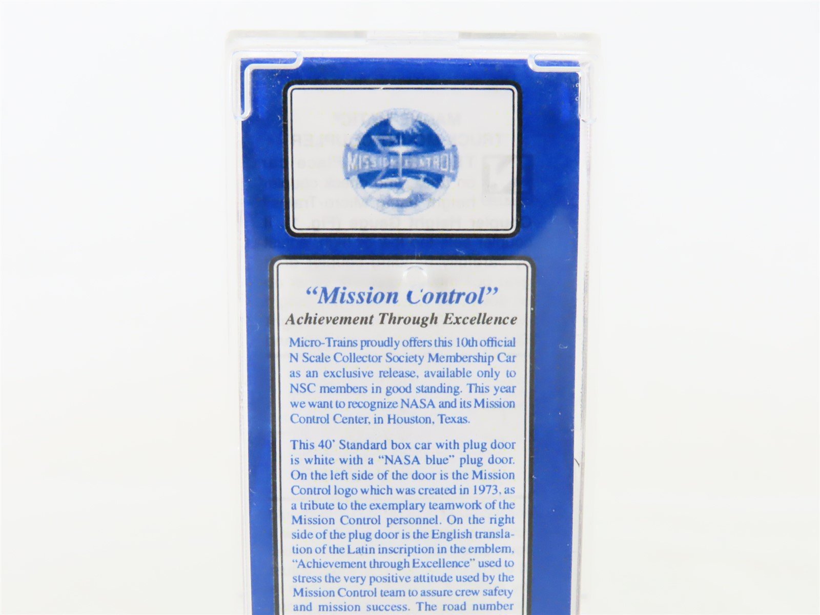 N Scale Micro-Trains MTL NSC 10-01 Achievement Through Excellence Box Car #2010