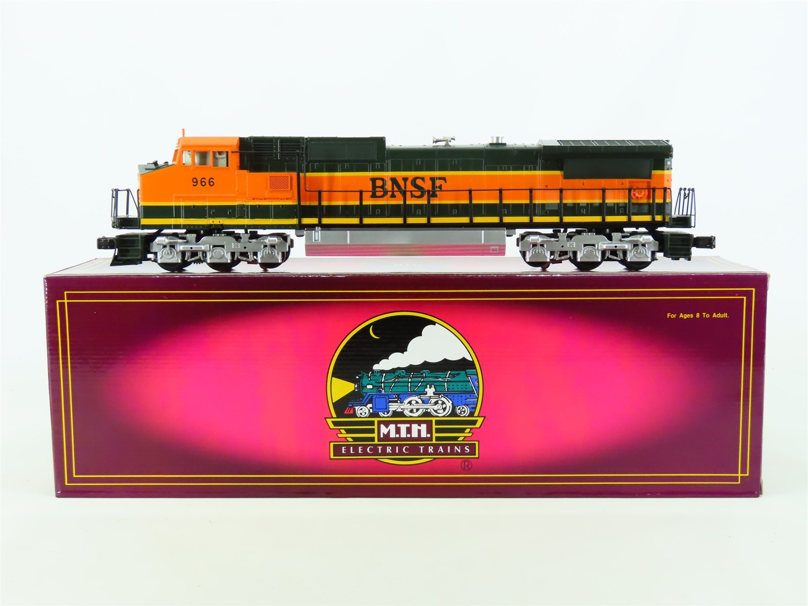 O Gauge 3-Rail MTH 20-2172-1 BNSF Railway C44-9W Diesel Locomotive #966