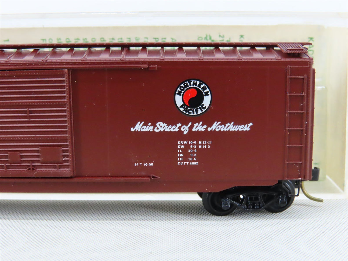 N Kadee Micro-Trains MTL 31170 NP Northern Pacific 50&#39; Boxcar 31468 - Blue Label