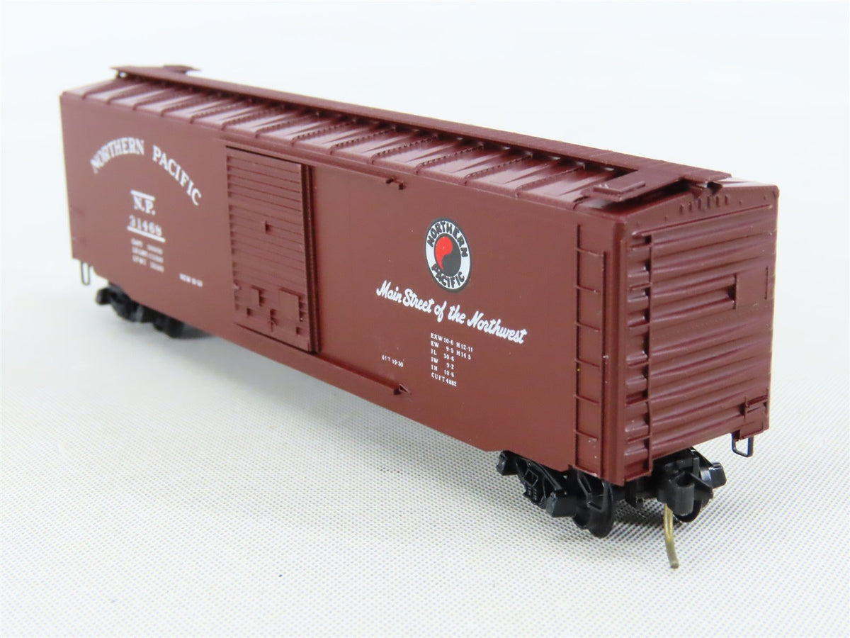 N Kadee Micro-Trains MTL 31170 NP Northern Pacific 50&#39; Boxcar 31468 - Blue Label