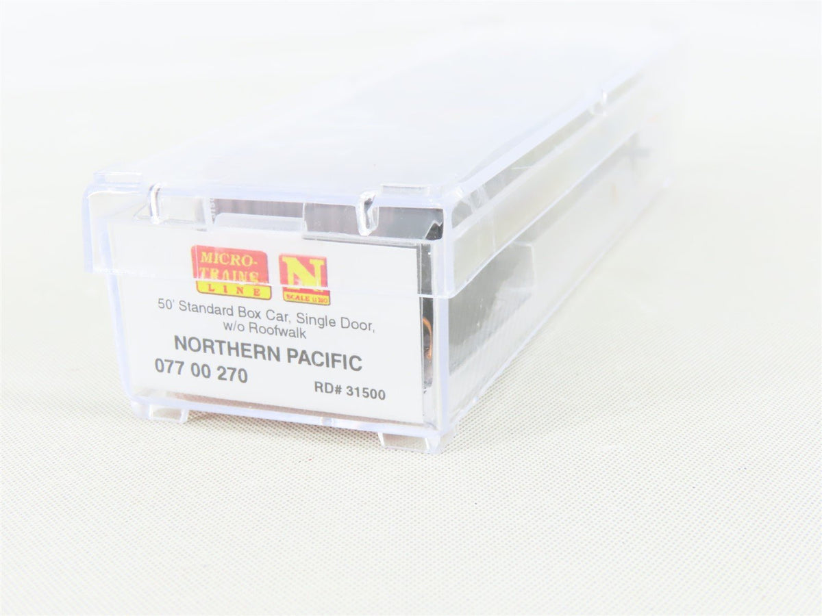 N Scale Micro-Trains MTL 07700270 NP Northern Pacific 50&#39; Box Car #31500