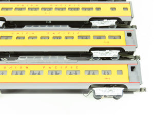 O Gauge 3-Rail MTH MT-6506 UP Union Pacific 70' Aluminum Passenger 5-Car Set