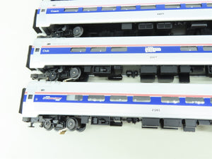 O 3-Rail MTH 20-6531 AMTK Amtrak Amfleet Northeast Direct Passenger 4-Car Set