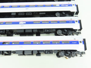 O 3-Rail MTH 20-6531 AMTK Amtrak Amfleet Northeast Direct Passenger 4-Car Set