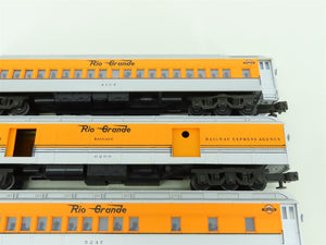 O Gauge 3-Rail Williams D&RGW Rio Grande Madison Passenger 5-Car Set