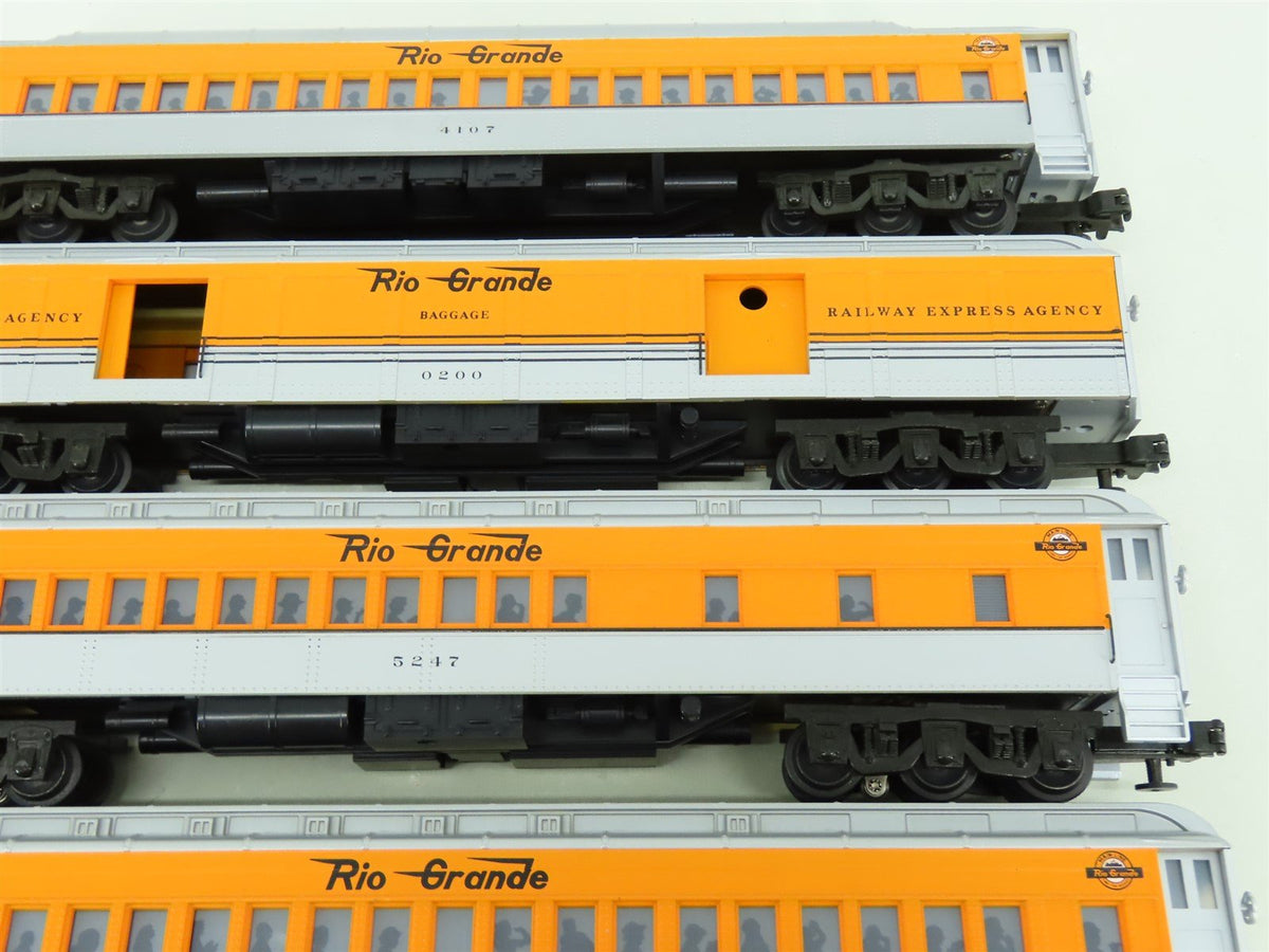 O Gauge 3-Rail Williams D&amp;RGW Rio Grande Madison Passenger 5-Car Set