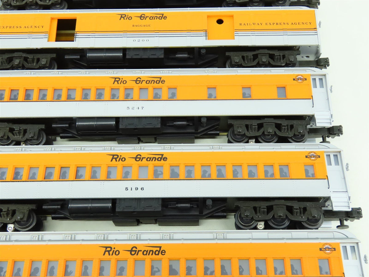 O Gauge 3-Rail Williams D&amp;RGW Rio Grande Madison Passenger 5-Car Set