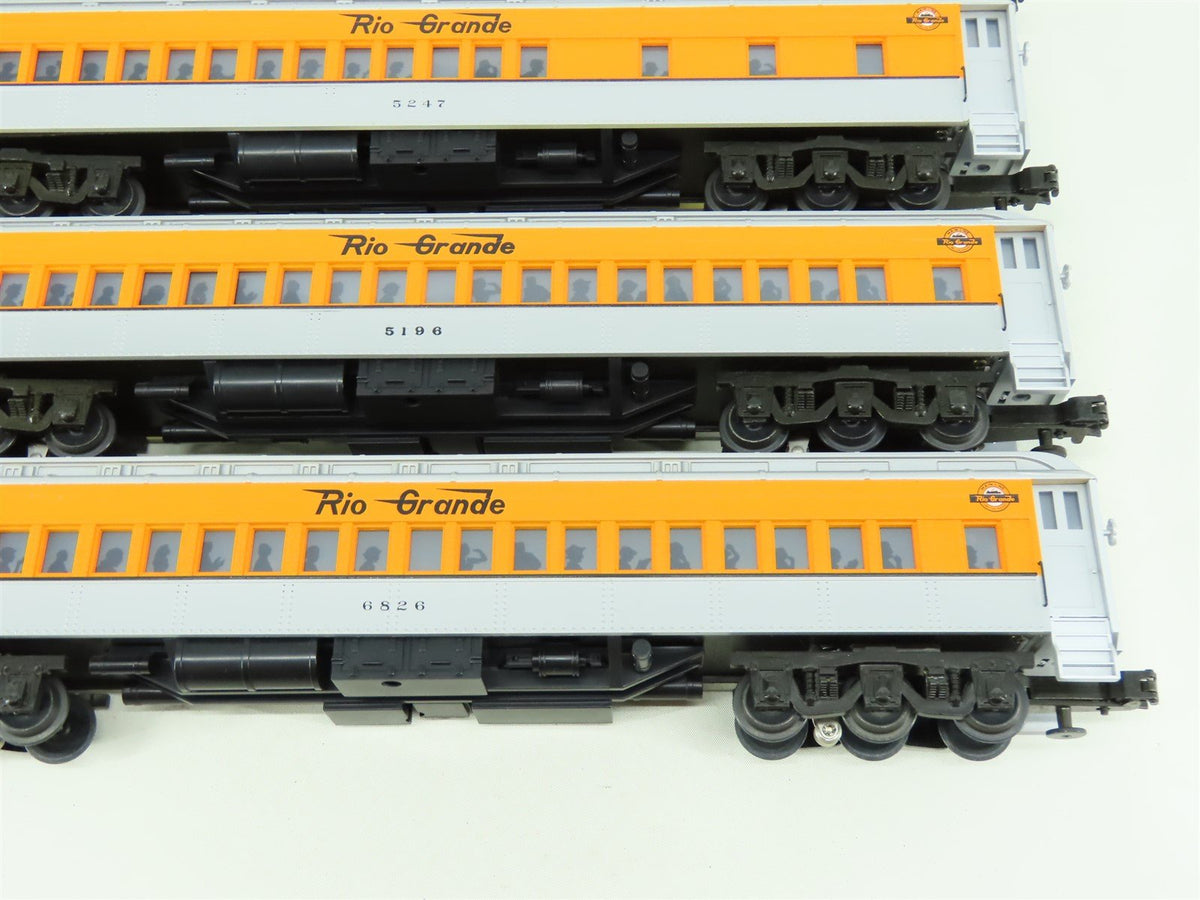 O Gauge 3-Rail Williams D&amp;RGW Rio Grande Madison Passenger 5-Car Set