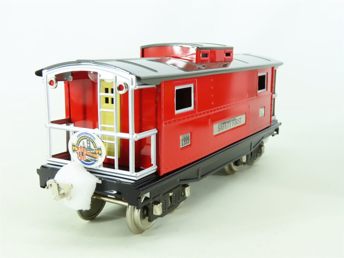 Standard Gauge MTH Tinplate Traditions 10-2001 TCA &quot;Safety First&quot; Caboose #1999