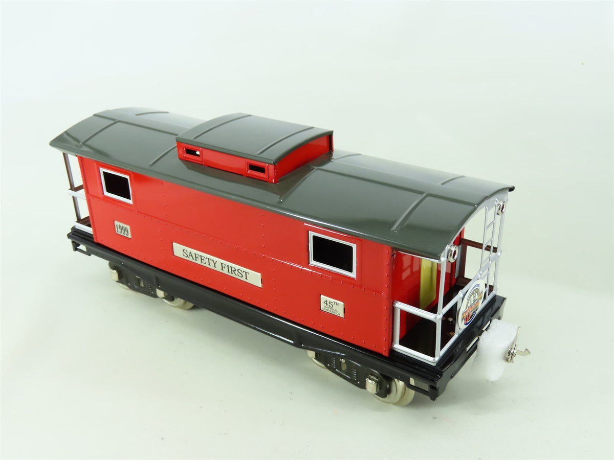 Standard Gauge MTH Tinplate Traditions 10-2001 TCA &quot;Safety First&quot; Caboose #1999